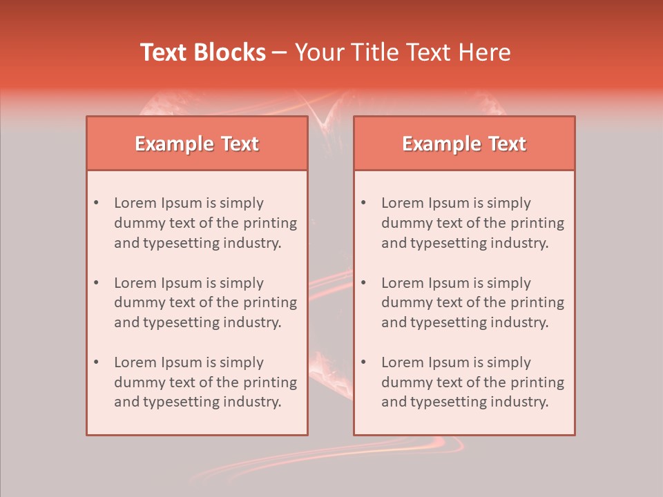 Abstract Refrigerate Light PowerPoint Template