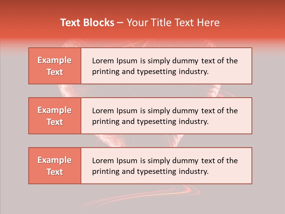 Abstract Refrigerate Light PowerPoint Template