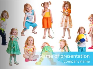 Fun Happiness Isolated PowerPoint Template