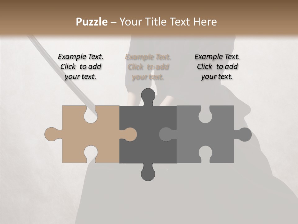 Swords Samurai Strength PowerPoint Template