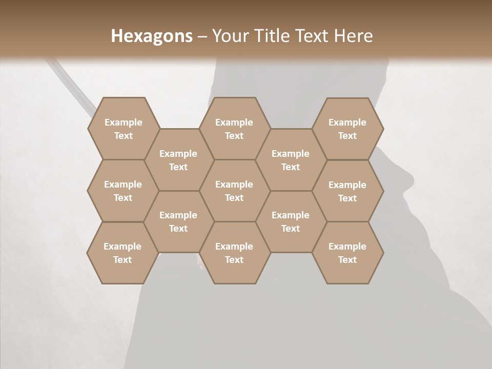 Swords Samurai Strength PowerPoint Template