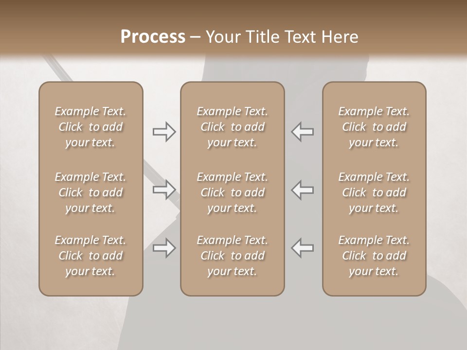 Swords Samurai Strength PowerPoint Template