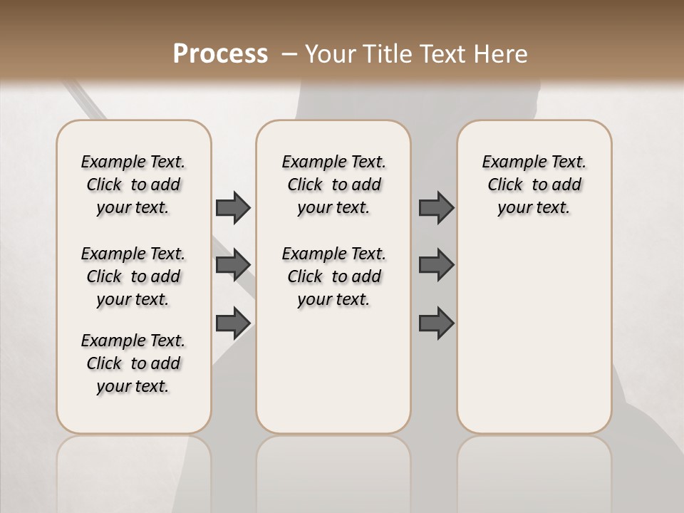 Swords Samurai Strength PowerPoint Template