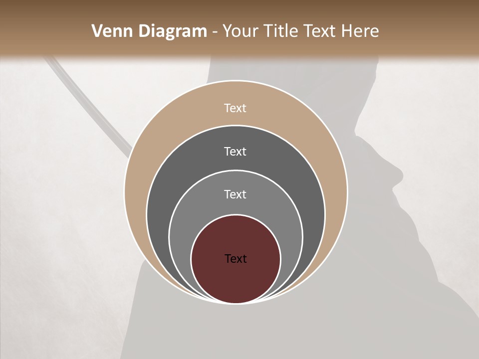 Swords Samurai Strength PowerPoint Template