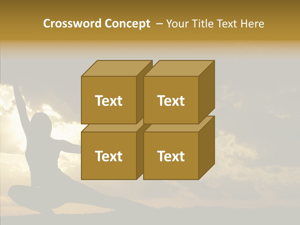 Arts Katana Face PowerPoint Template