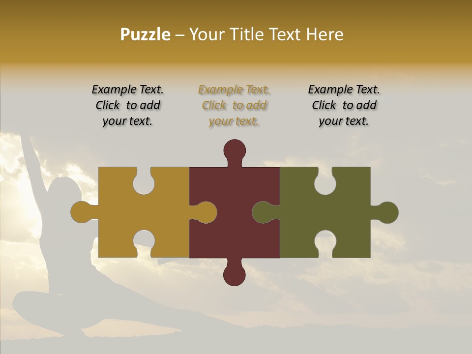 Arts Katana Face PowerPoint Template