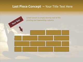 Arts Katana Face PowerPoint Template