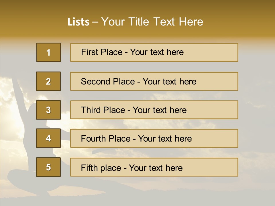 Arts Katana Face PowerPoint Template