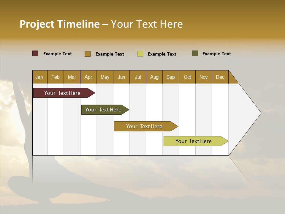 Arts Katana Face PowerPoint Template