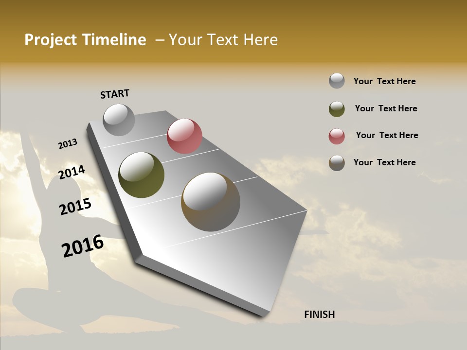Arts Katana Face PowerPoint Template