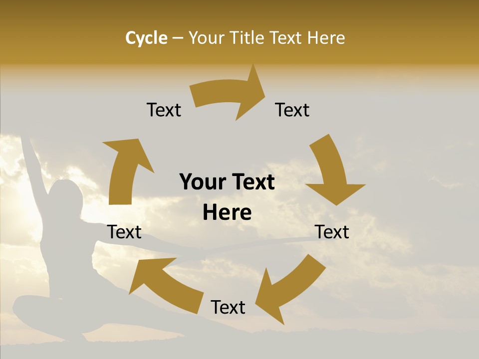 Arts Katana Face PowerPoint Template