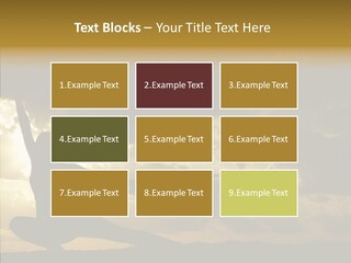 Arts Katana Face PowerPoint Template