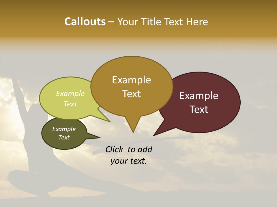 Arts Katana Face PowerPoint Template