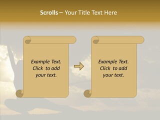 Arts Katana Face PowerPoint Template