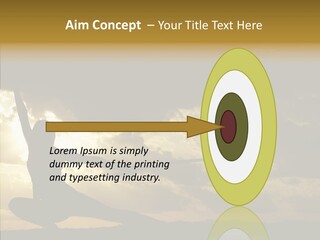 Arts Katana Face PowerPoint Template