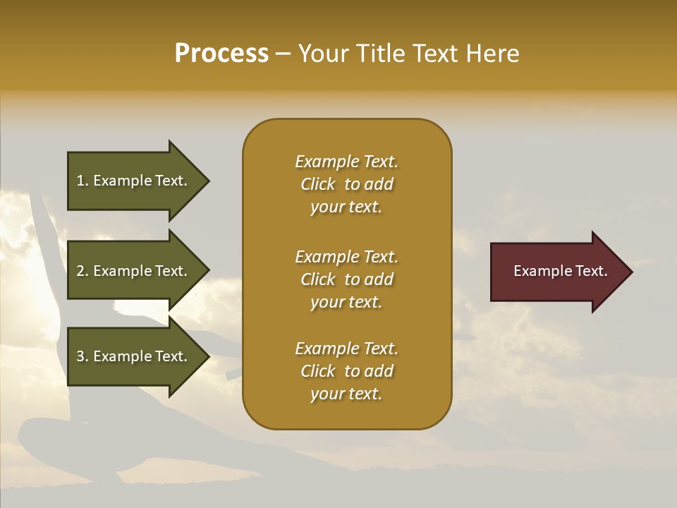 Arts Katana Face PowerPoint Template