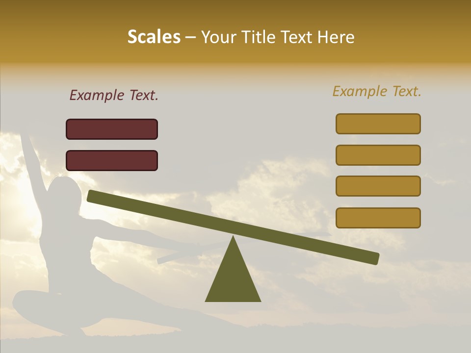Arts Katana Face PowerPoint Template