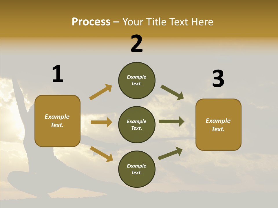 Arts Katana Face PowerPoint Template