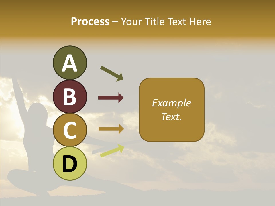 Arts Katana Face PowerPoint Template