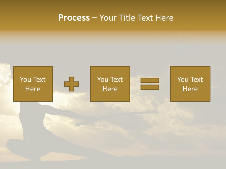 Arts Katana Face PowerPoint Template