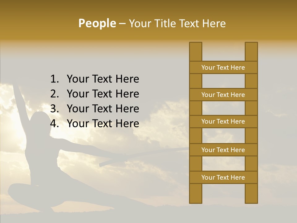 Arts Katana Face PowerPoint Template