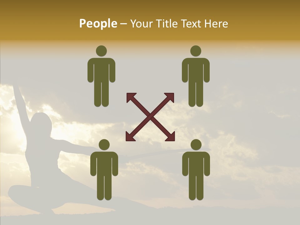 Arts Katana Face PowerPoint Template