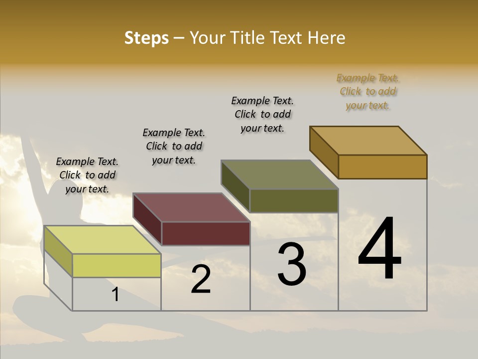Arts Katana Face PowerPoint Template