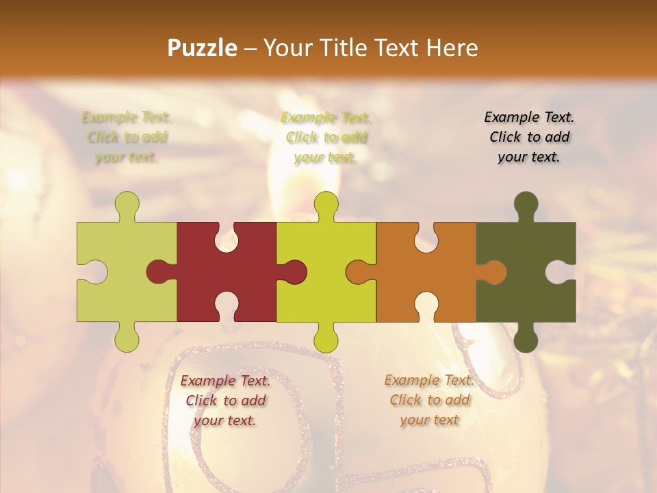 Candle Season Event PowerPoint Template