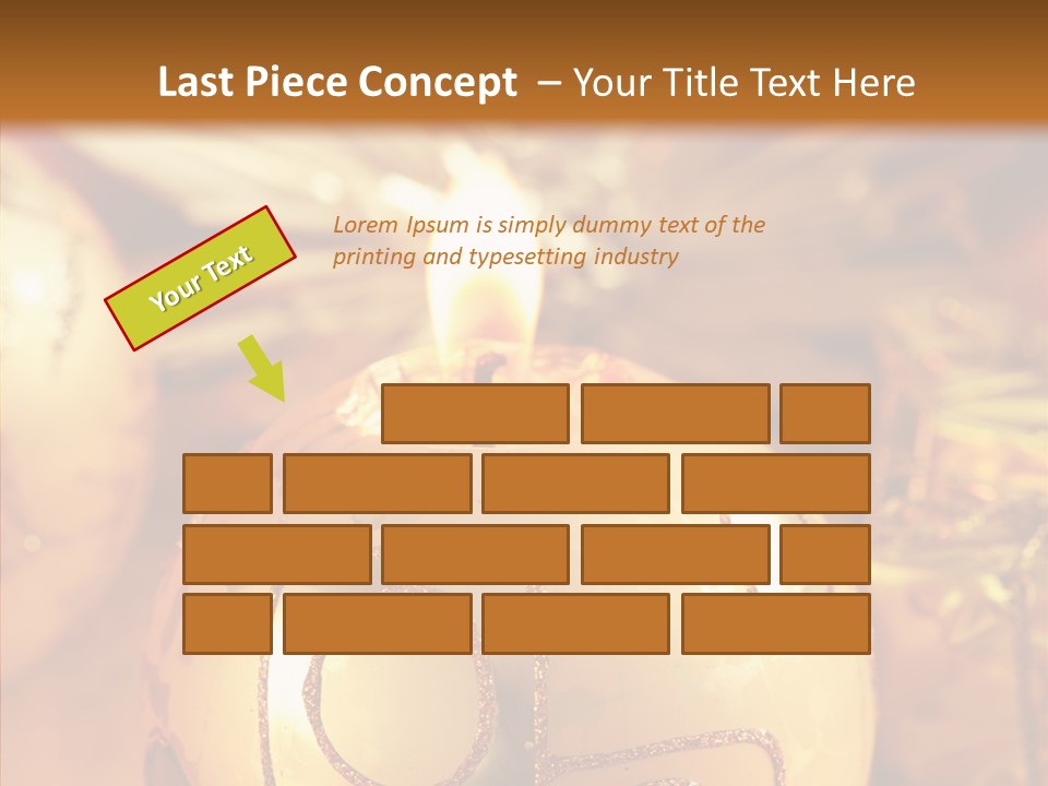 Candle Season Event PowerPoint Template