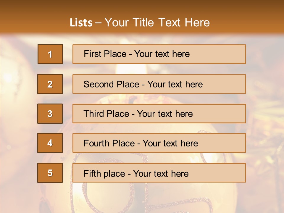 Candle Season Event PowerPoint Template