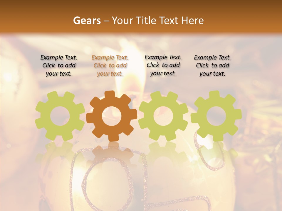 Candle Season Event PowerPoint Template