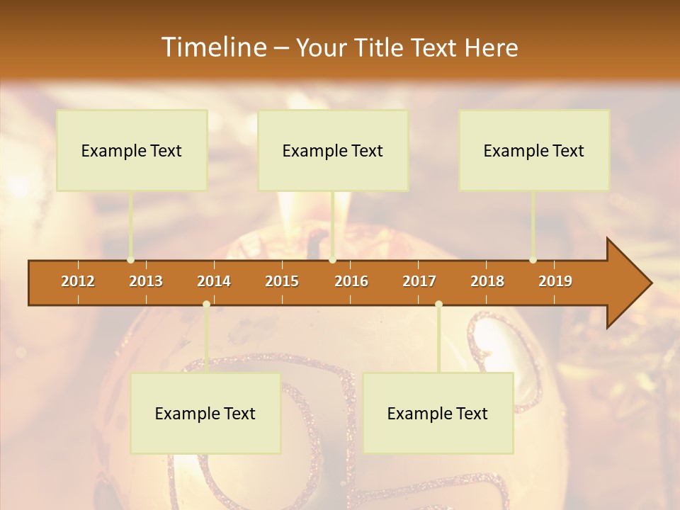 Candle Season Event PowerPoint Template