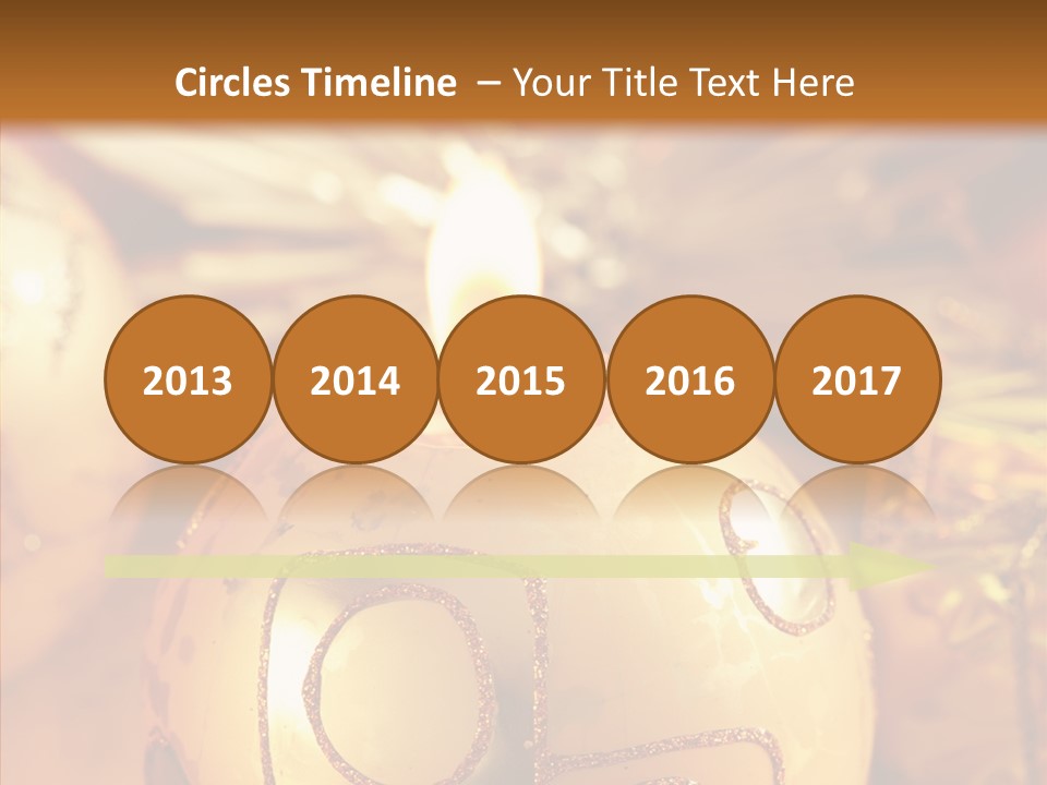 Candle Season Event PowerPoint Template