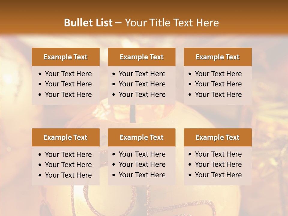 Candle Season Event PowerPoint Template