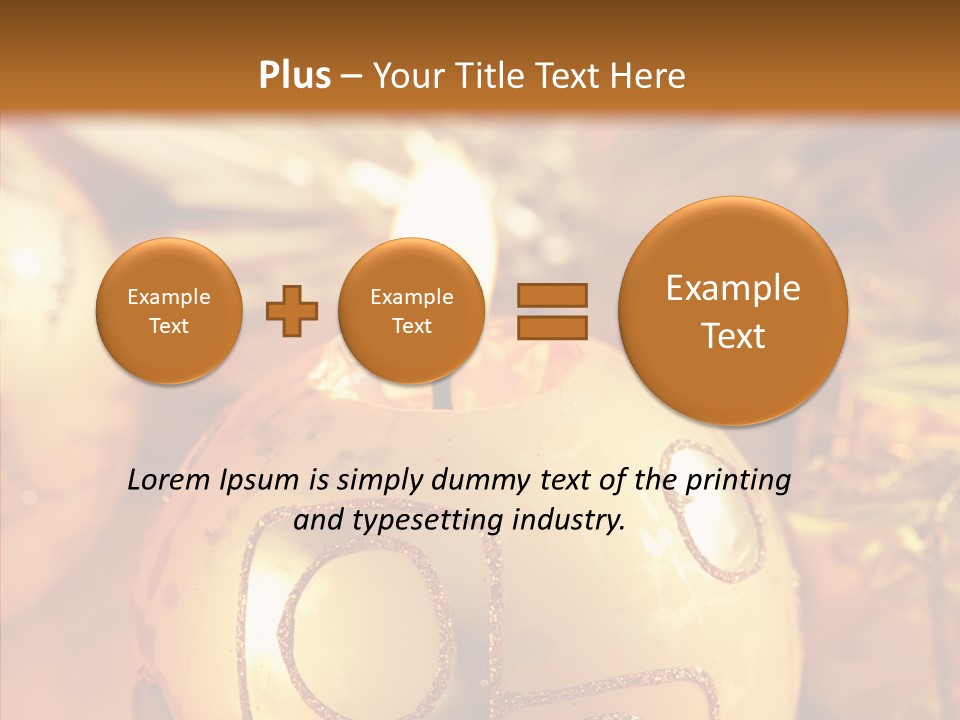 Candle Season Event PowerPoint Template