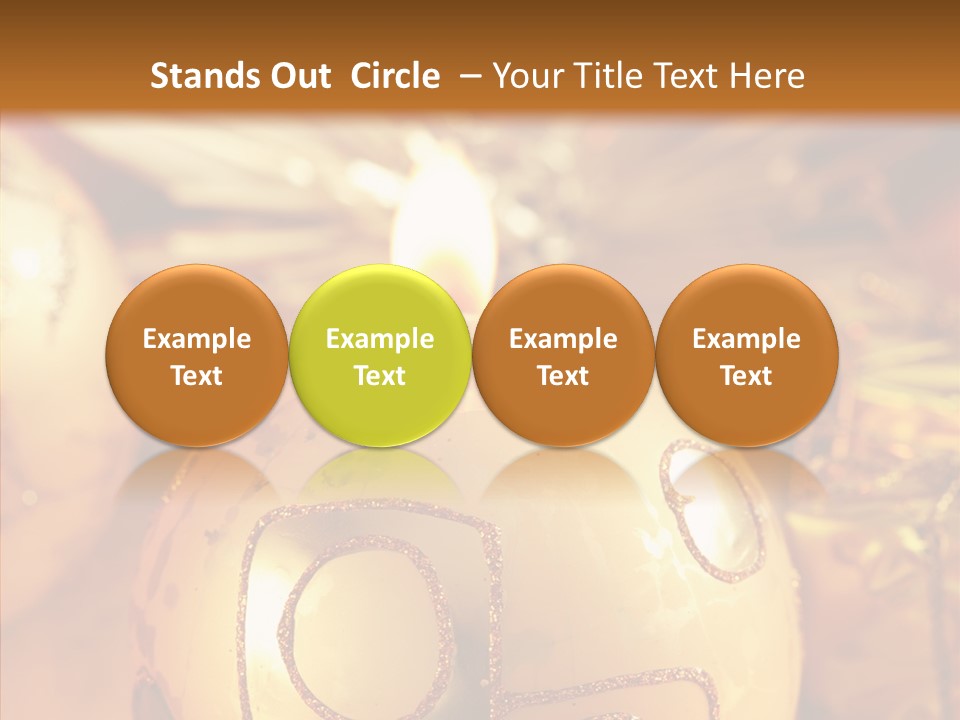 Candle Season Event PowerPoint Template