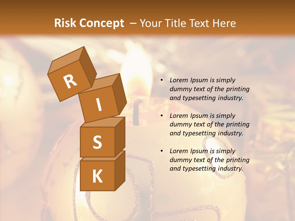 Candle Season Event PowerPoint Template