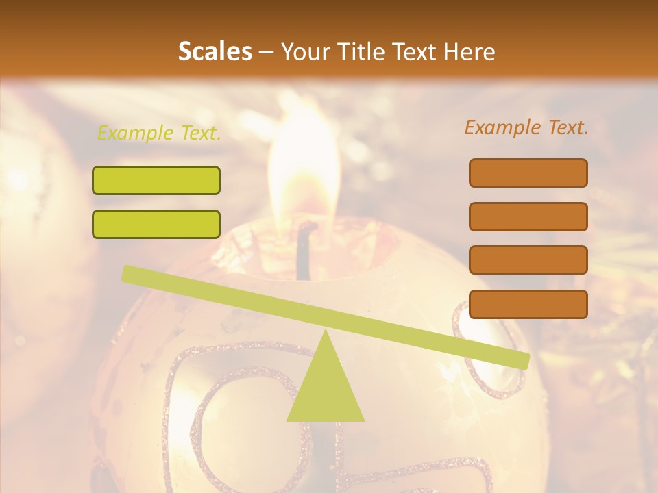 Candle Season Event PowerPoint Template