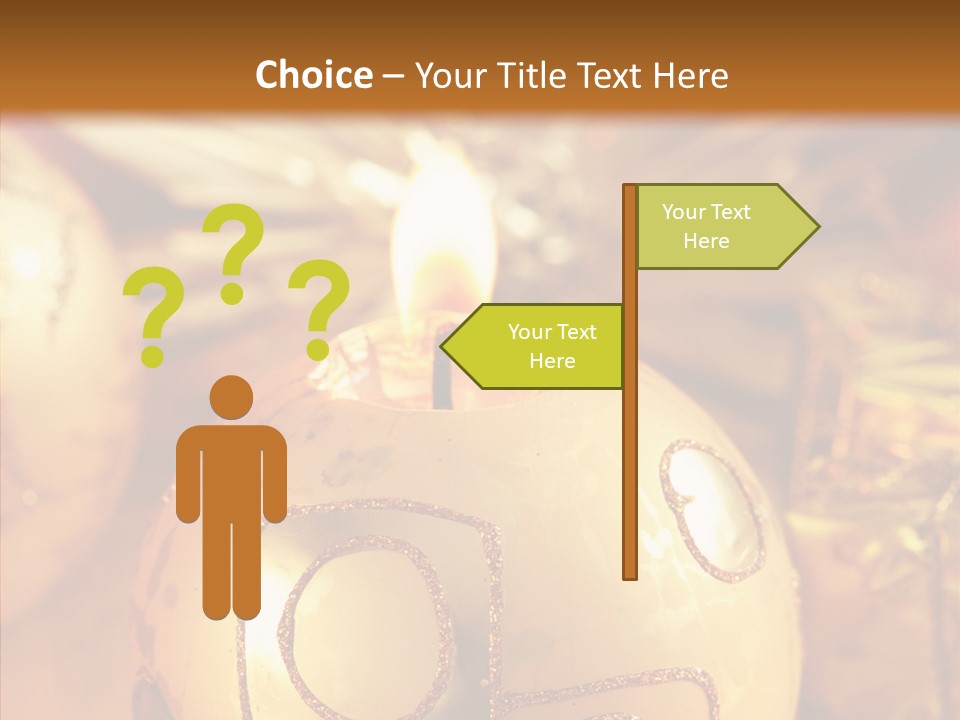 Candle Season Event PowerPoint Template