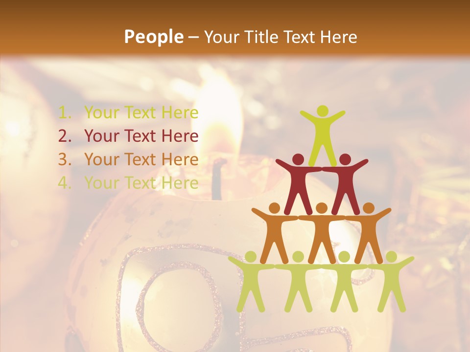 Candle Season Event PowerPoint Template