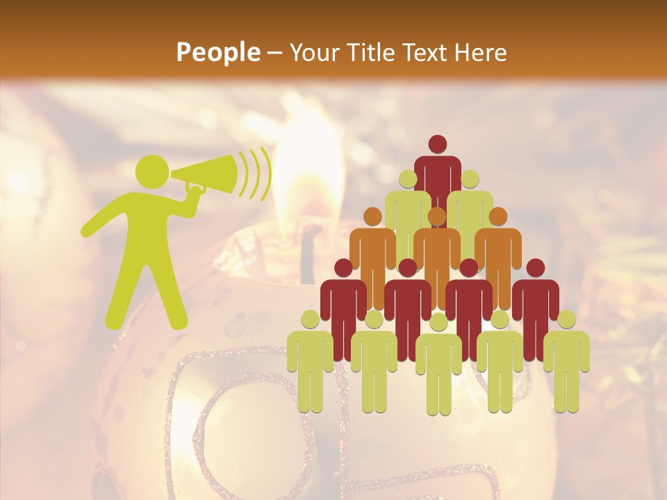 Candle Season Event PowerPoint Template