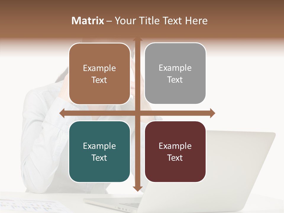 Tired Pain White PowerPoint Template