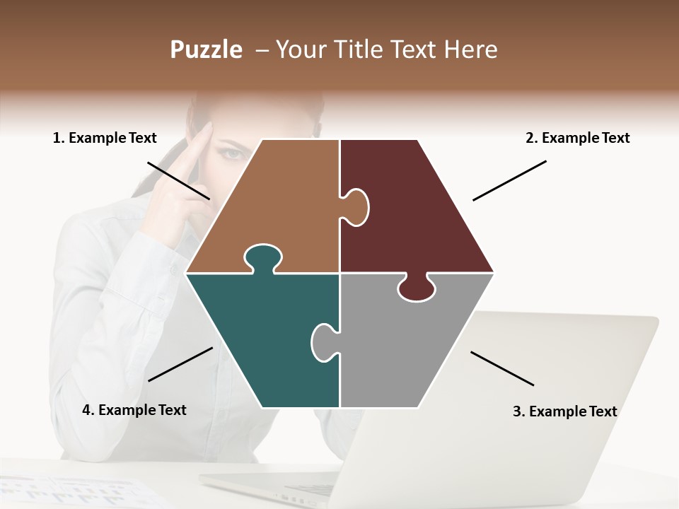 Tired Pain White PowerPoint Template