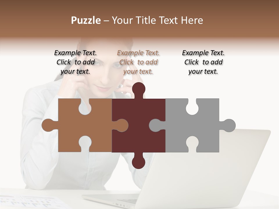 Tired Pain White PowerPoint Template