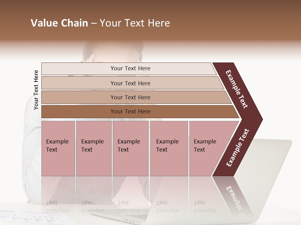 Tired Pain White PowerPoint Template