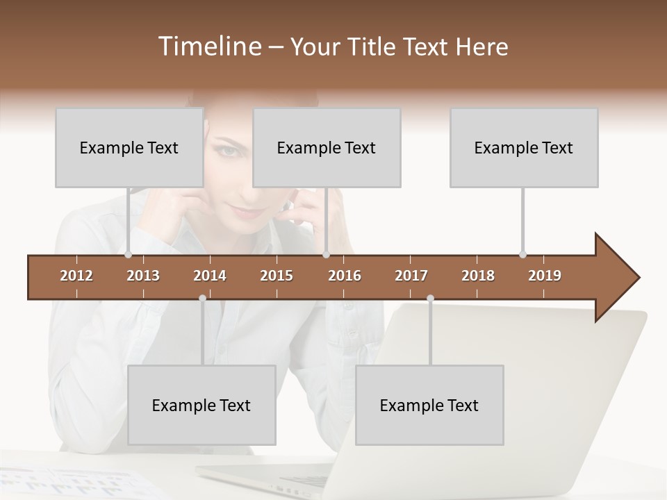 Tired Pain White PowerPoint Template