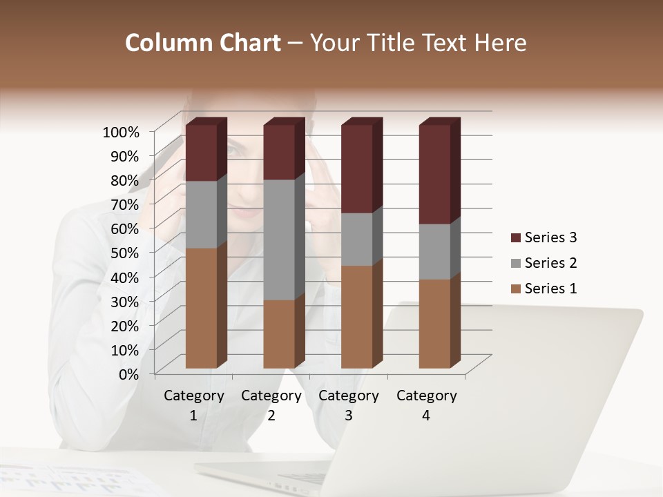 Tired Pain White PowerPoint Template