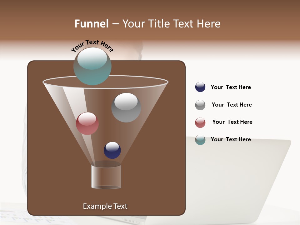 Tired Pain White PowerPoint Template