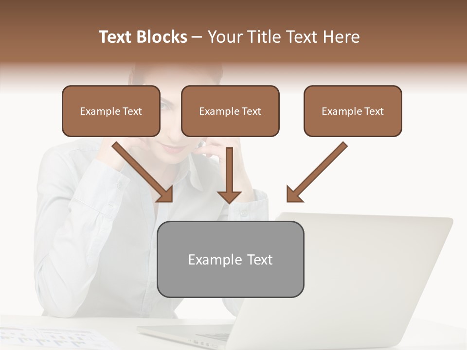 Tired Pain White PowerPoint Template