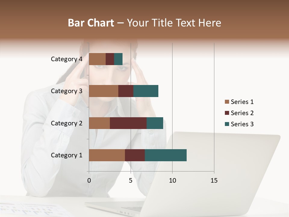 Tired Pain White PowerPoint Template